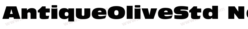 AntiqueOliveStd Nord字体转换